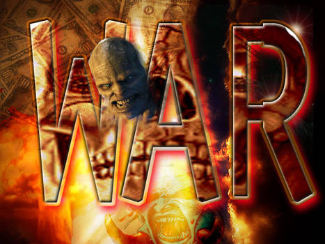 War Demo Logo and Collage