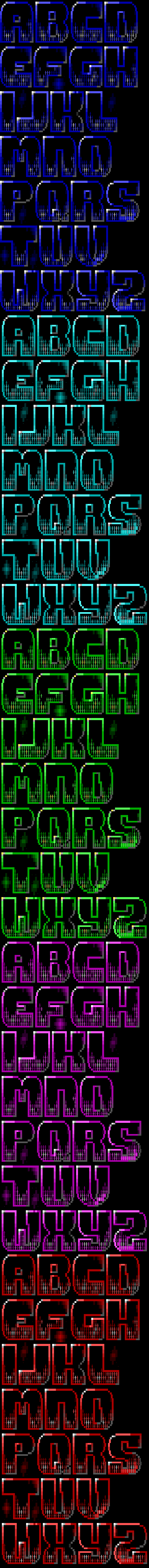 Fate Gate TheDraw TDF ANSI Font