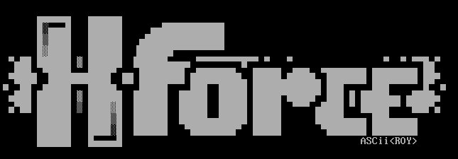 X-Force NFO ASCII by Roy