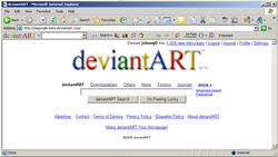 deviantART Google Style
