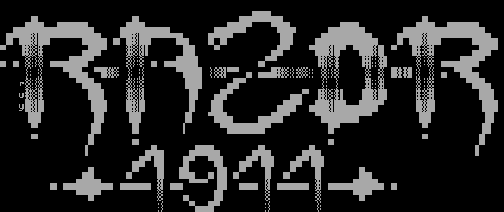 Razor 1911 ASCII Logo 1