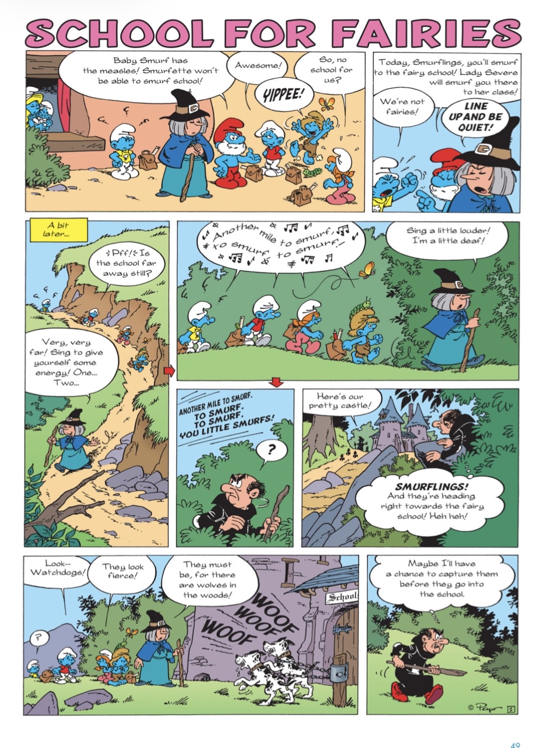 The Smurflings go to Fairy School by Wakanda689 on DeviantArt