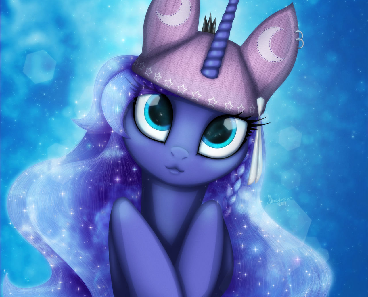 Woona in the hat