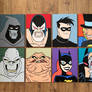 Batman animated series paintings by Jdtoonart