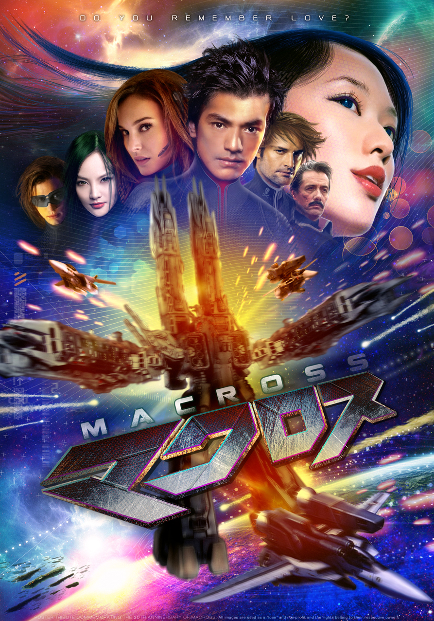 Poster tribute, Macross 30th anniversary / B by Amnilam on DeviantArt