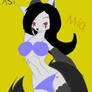 Mia the Mightyena in a Bikini