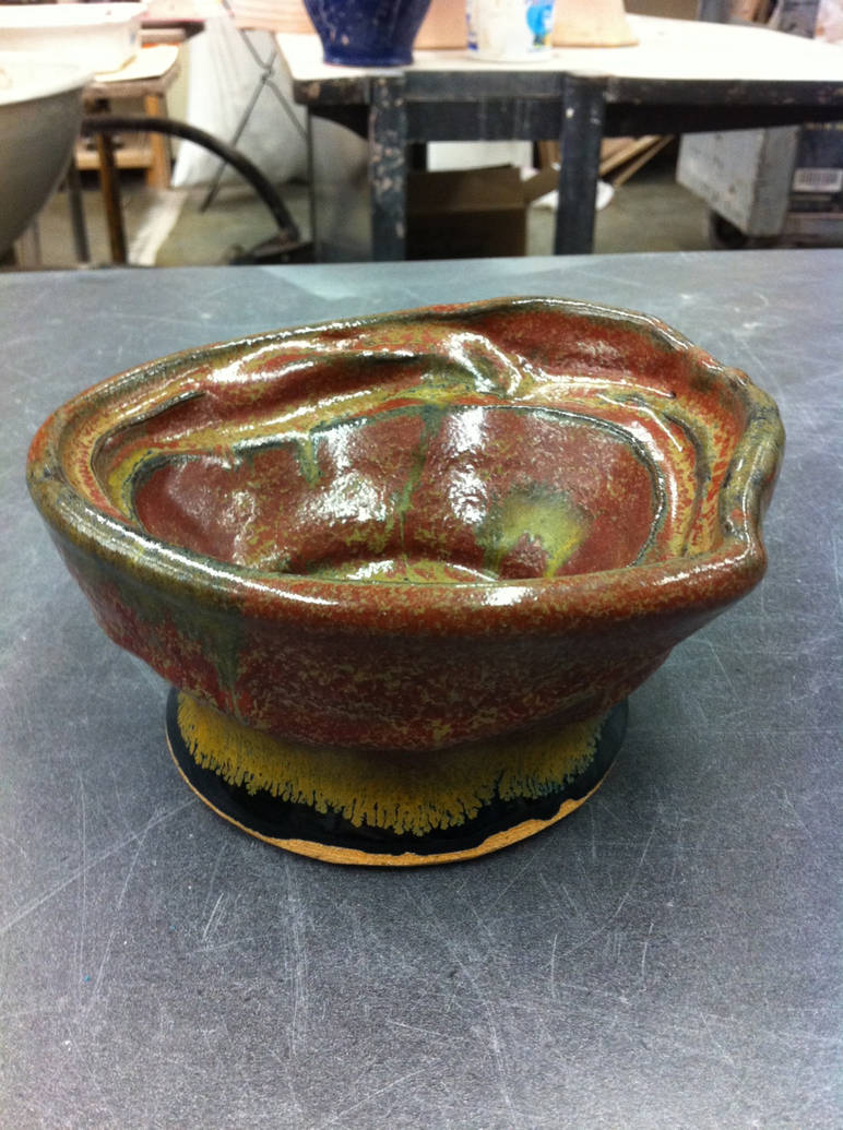 Rust Color Bowl Rust Bowl by RDTJ on DeviantArt