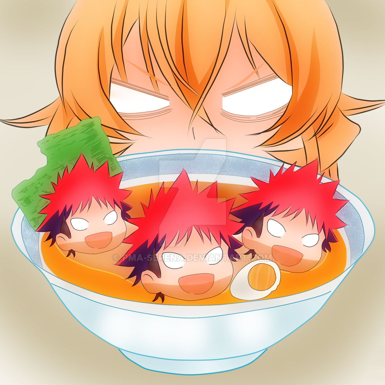 Food Wars Souma And Erina By Pma Serena On Deviantart Food Wars Souma And Erina By Pma Serena On Deviantart