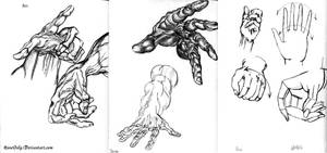 Hand Sketches -Anatomic-