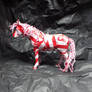 Red and White Horse