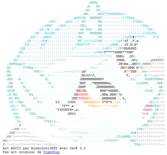 Ascii Heartstring Lyra Heartstrings ASCII Portrait by AlexiSonicKST on DeviantArt