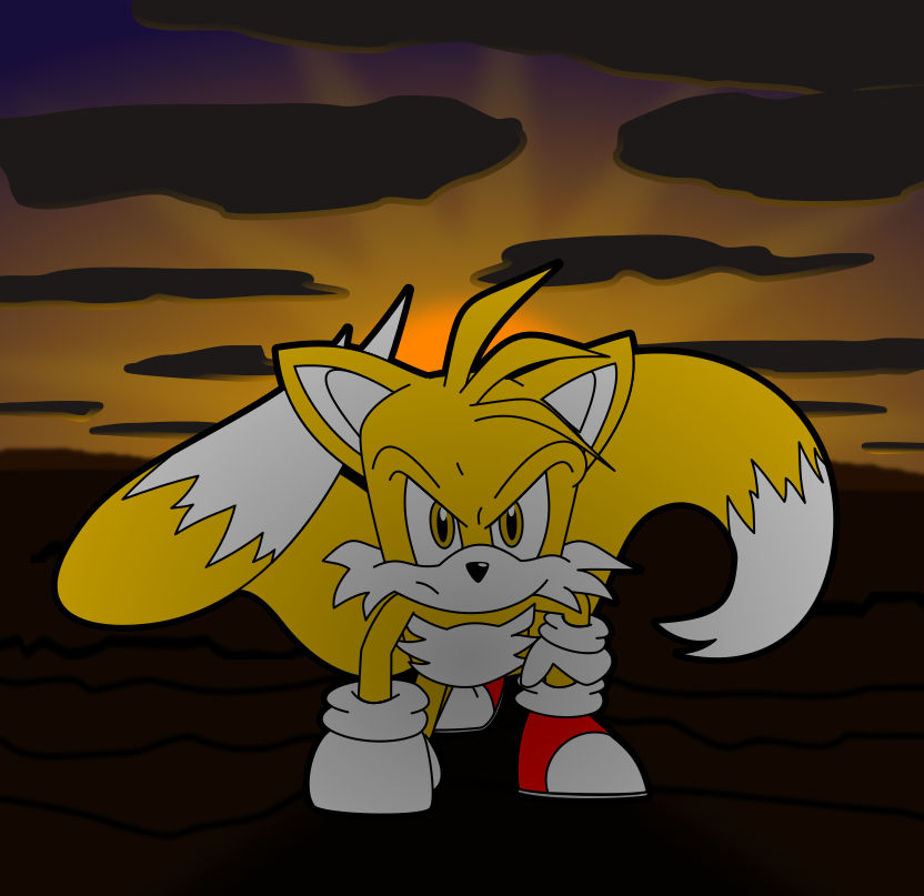 Tails Rizzes Tails rises again by AlexiSonicKST on DeviantArt