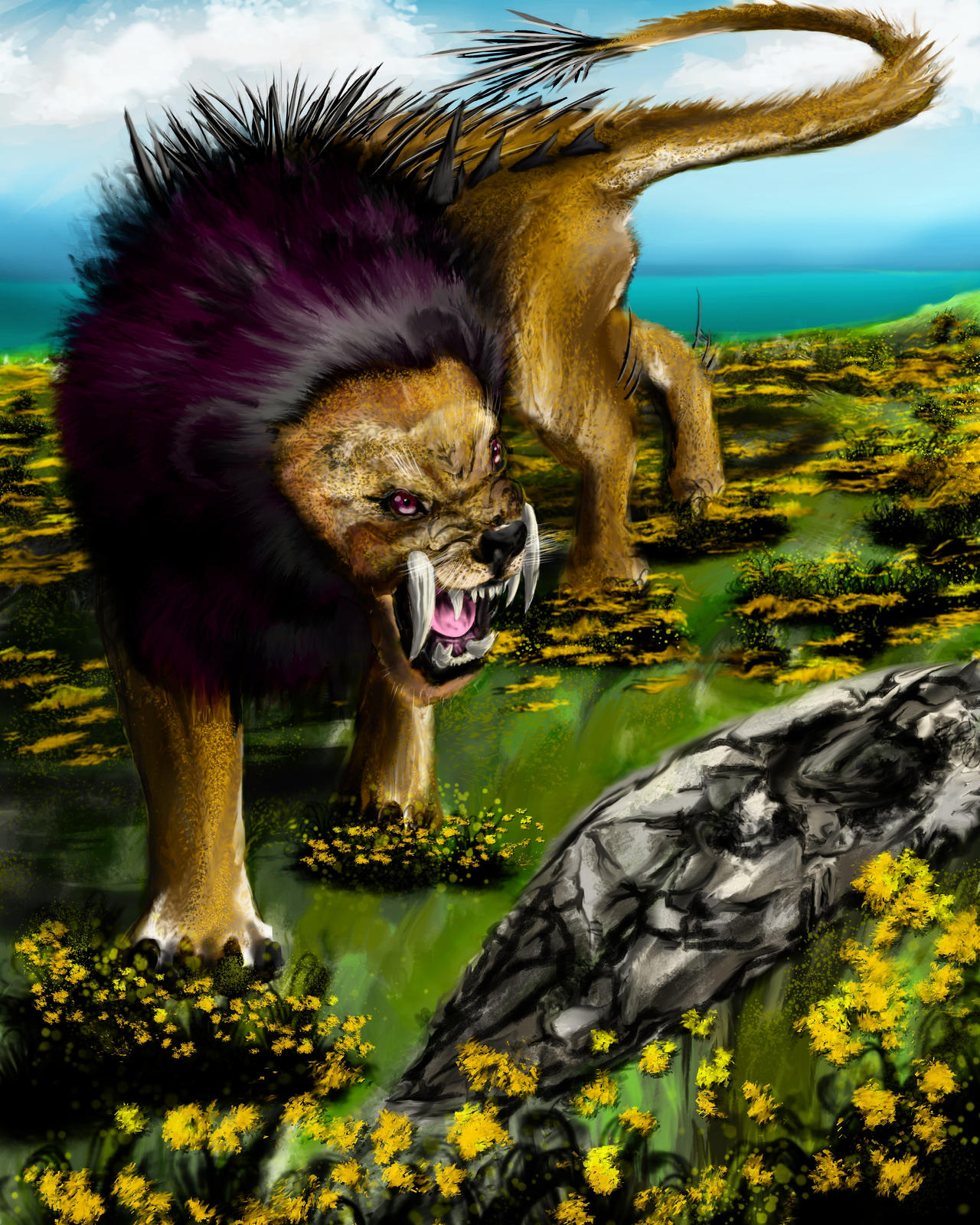 Nov Lion The Nemean Lion by UrsisGladius on DeviantArt