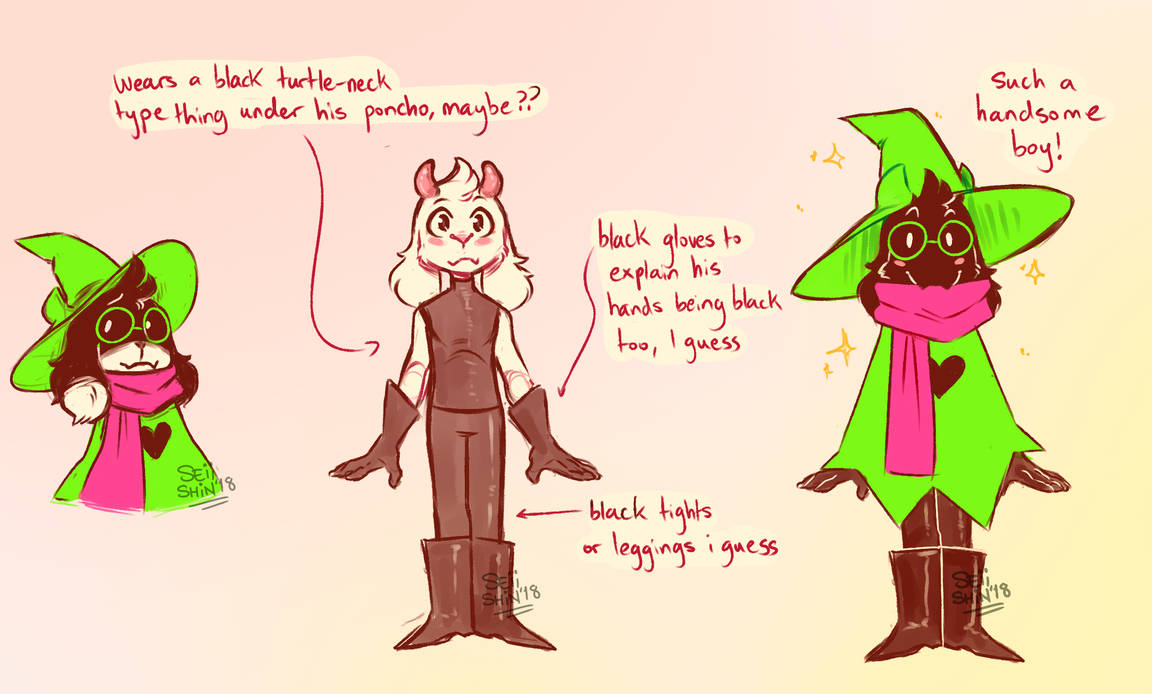 ralsei headcanon by Seiishin on DeviantArt