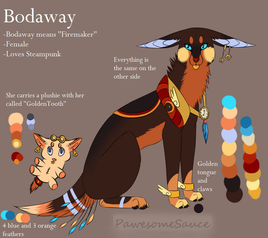 Bodaway Ref sheet