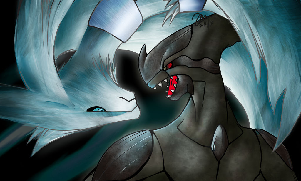 Zekrom Reshiram By PaintoArt On DeviantArt zekrom-reshiram-by-paintoart-on-deviantart