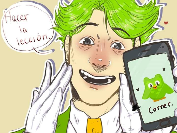 Human Duolingo by PeachOpossum on DeviantArt