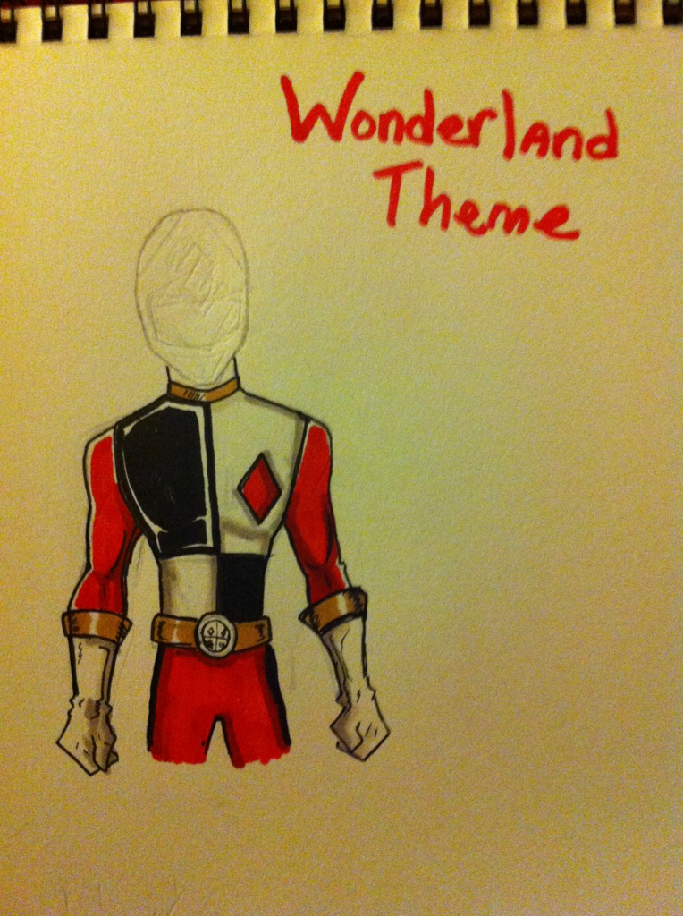 Wonderland Theme sentai concept