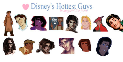 Magical Disney Guy List