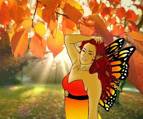 Genevieve - fee de l'automne / autumn fairy