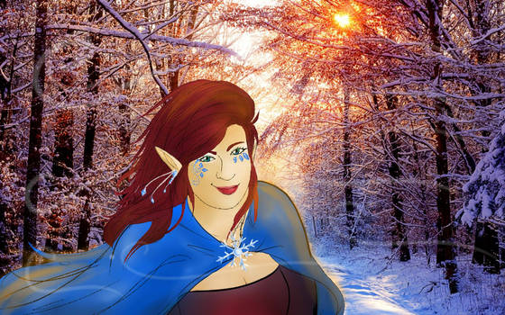 kelly - fee de l`hiver/ winter fairy