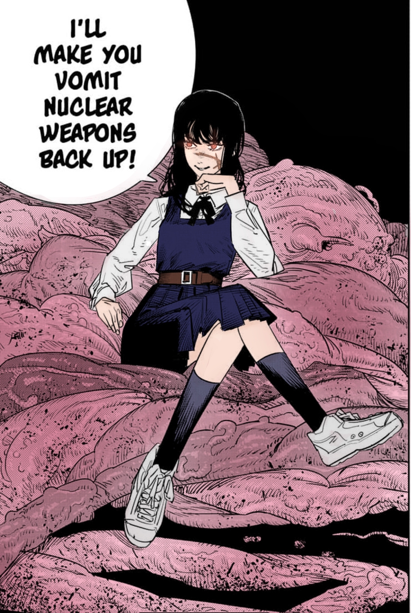 Chainsaw Man Manga Part 2 Panel Colored by Allesshey on DeviantArt