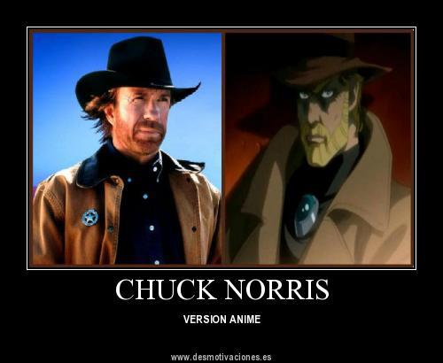 chuck norris anime