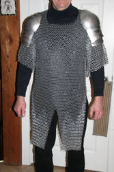 Commissioned Chainmail Armor w/ Shoulders 1 by tBLAIRs