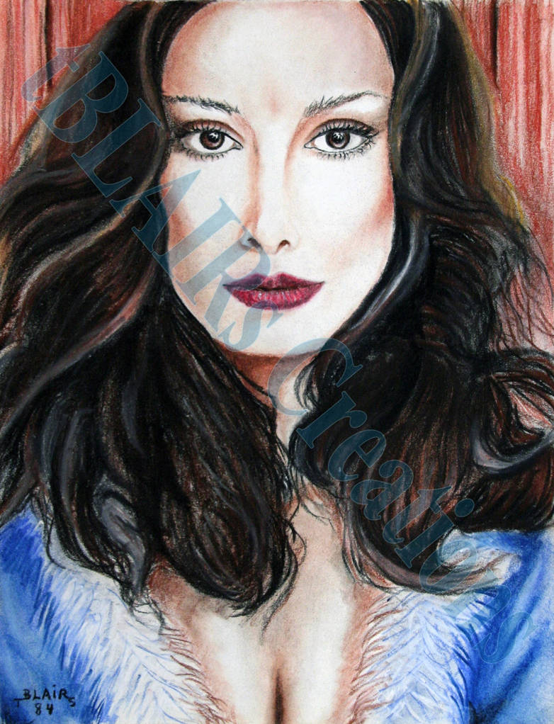 Watermark Lady Pastel Lady in Blue Watermark by tBLAIRs on DeviantArt