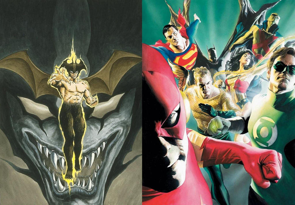 Devilman (Manga) + Justice League (Modern)