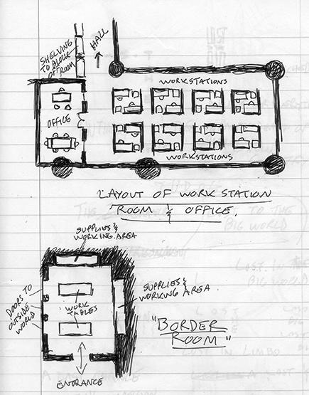 WAIN - Schematic Layout of Main Work Room by D4Dart on DeviantArt