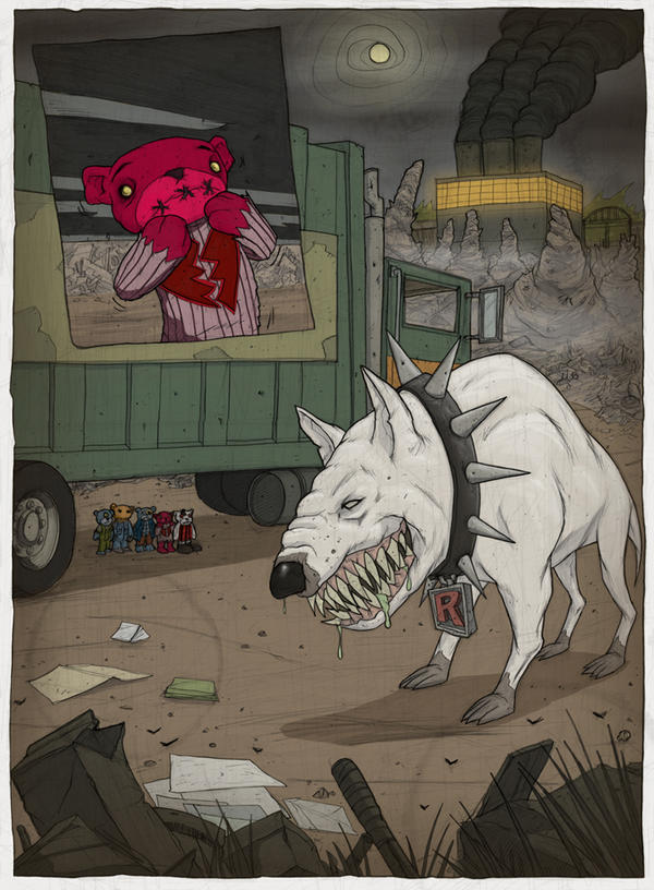 Teddy Scares by Axel13-Gallery on DeviantArt