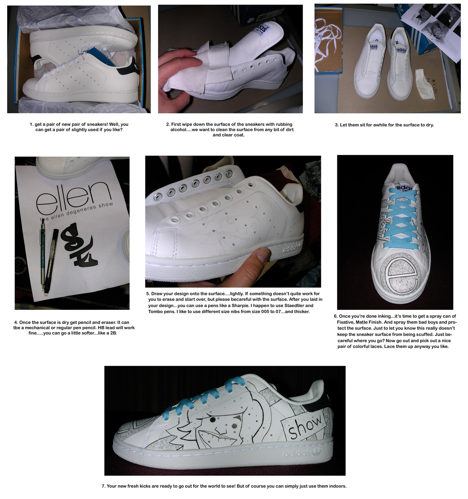 Custom Sneakers-step by step