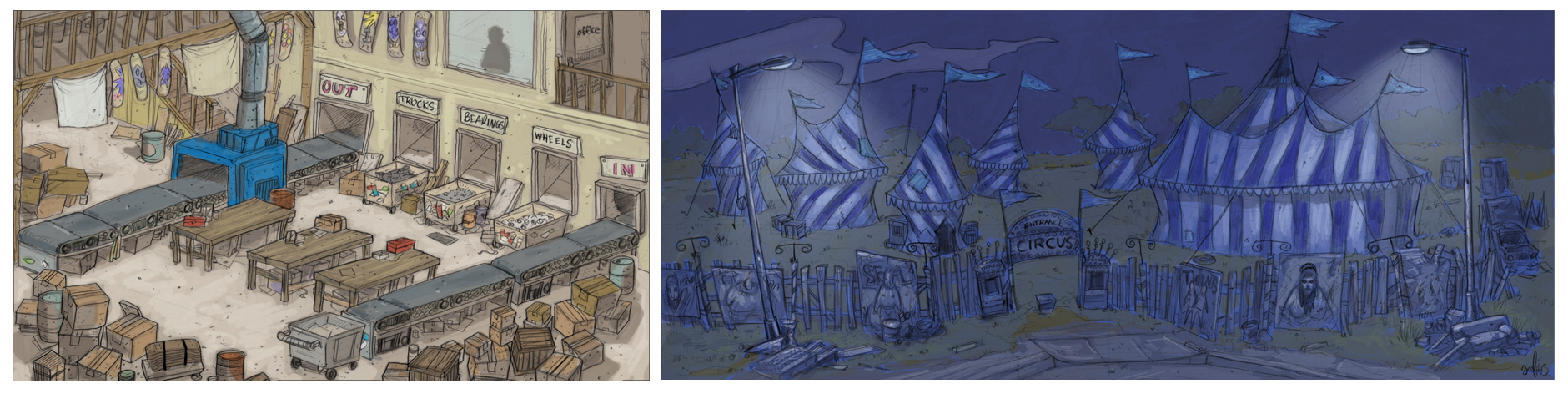 BG Designs for Animax