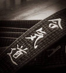 black belt shodan AIKIDO