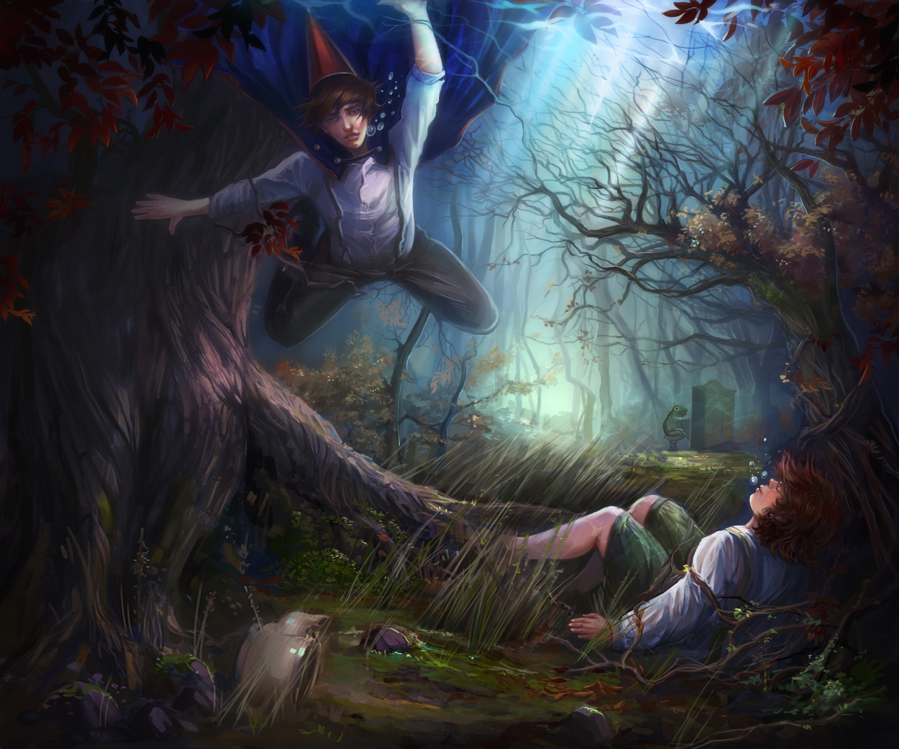 Over The Garden Wall By Lvina-d8i48nx  