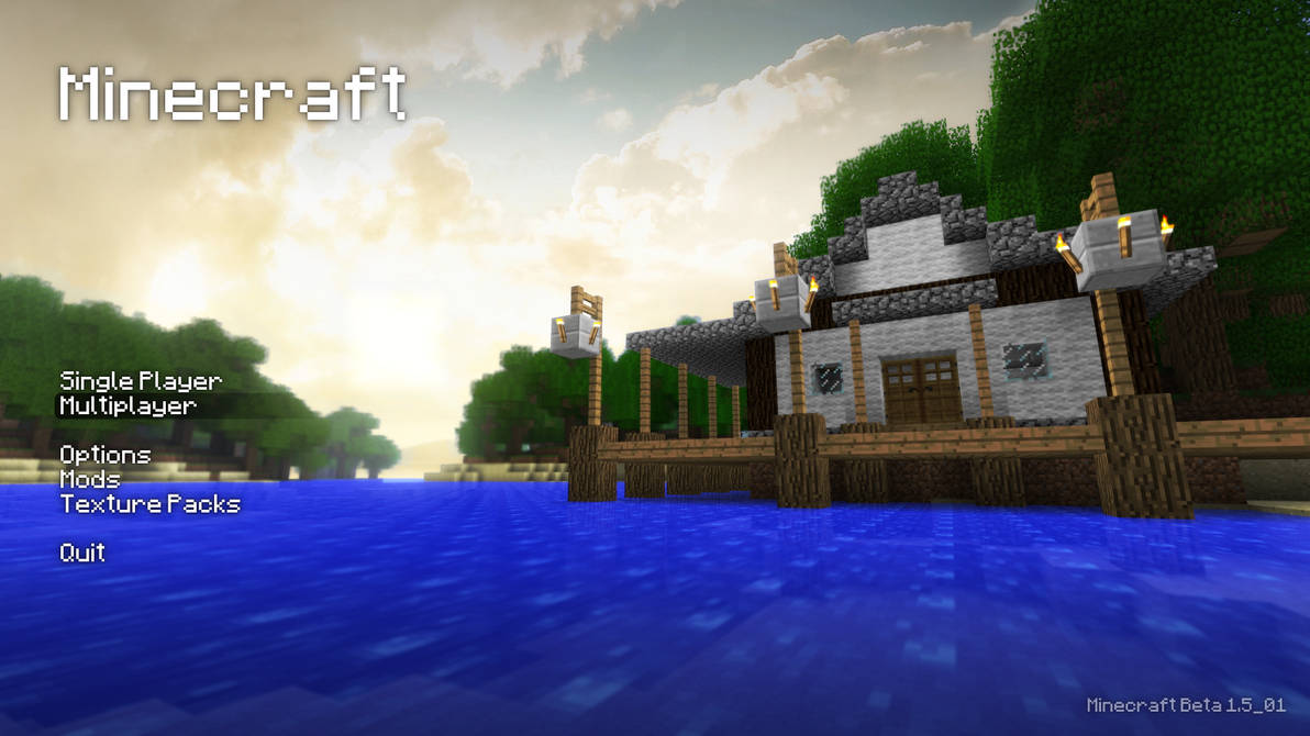 Minecraft Menu by TheNose90 on DeviantArt