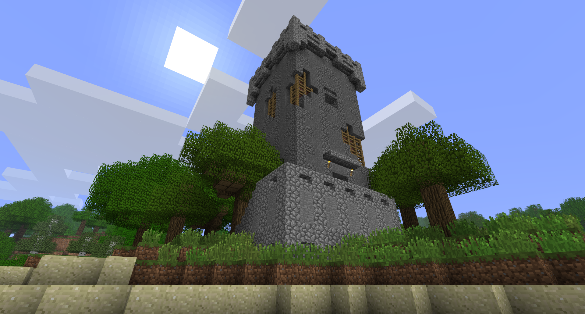 Minecraft Medieval Watchtower