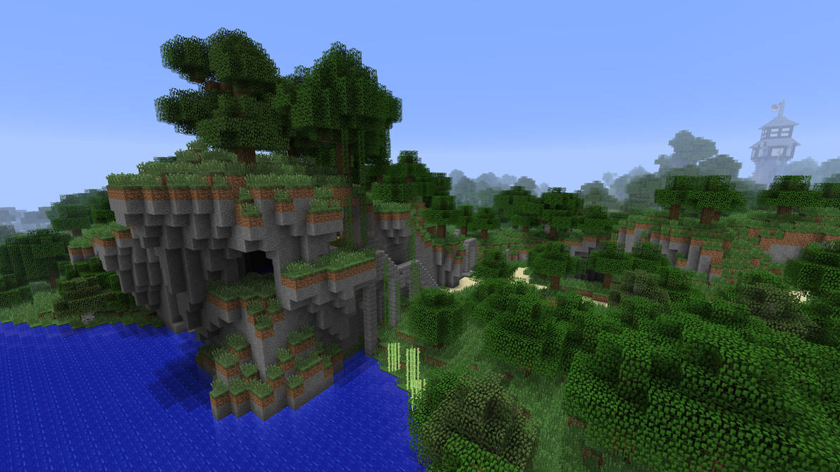 Minecraft - Cliff by TheNose90 on DeviantArt