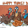 Cannibal Turkeys