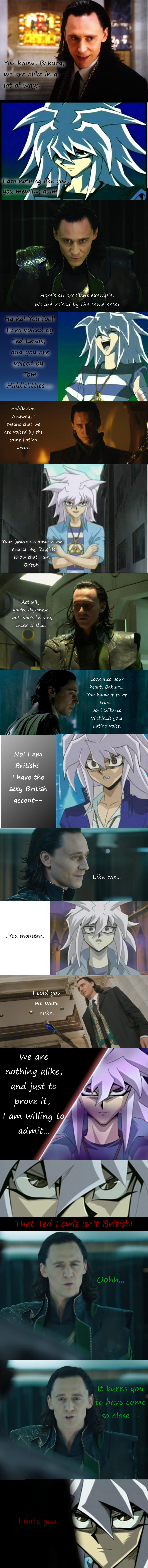 Loki and Bakura III - Alike