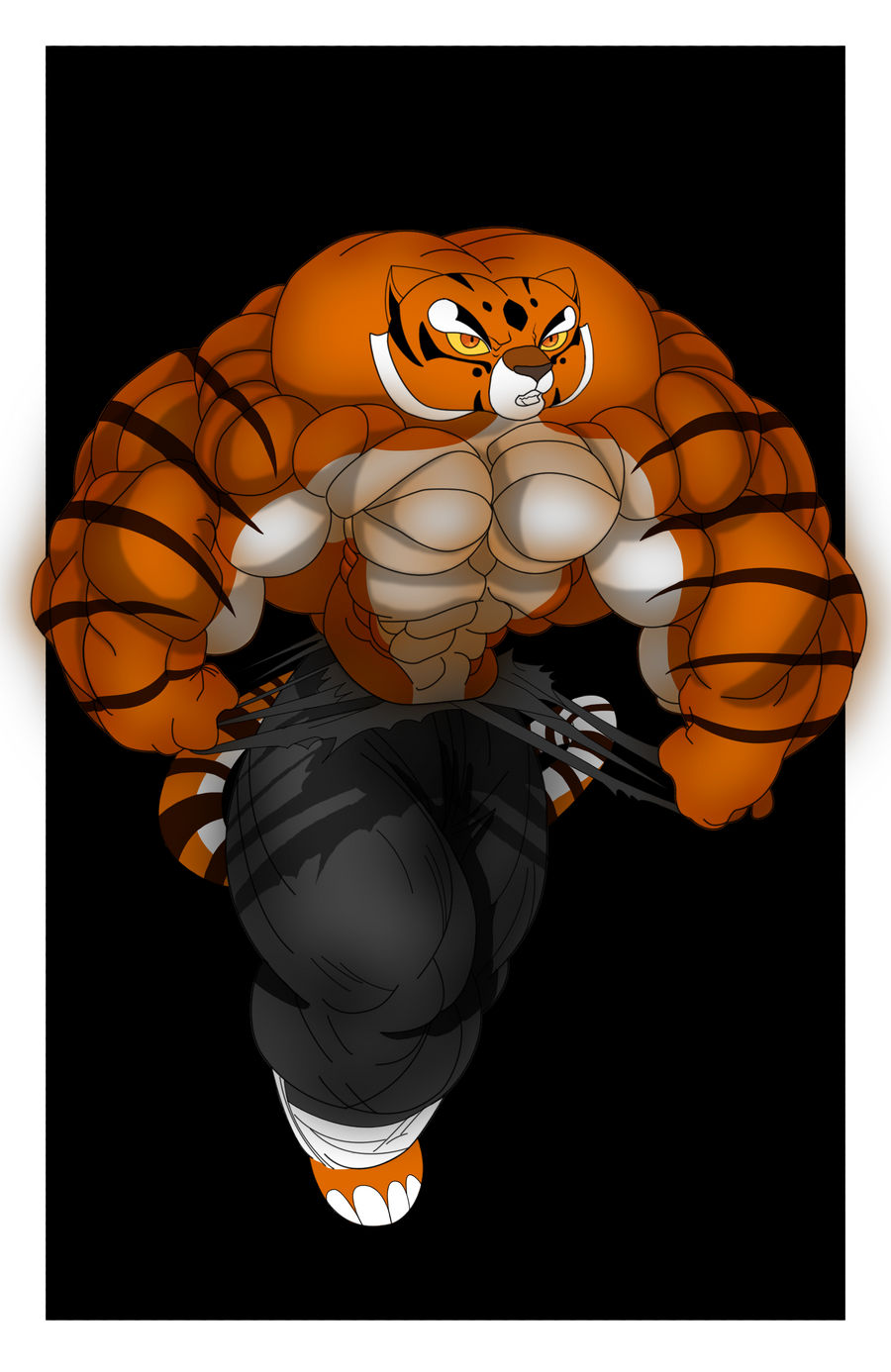 Gettar's Mega Tigress in colors