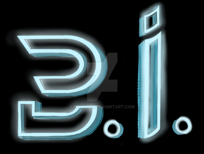 Original TRON-Style Logo Design