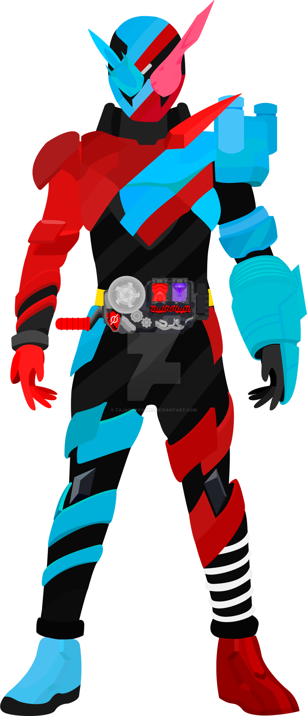 Kamen Rider Build RabbitRocket by TajadorCombo on DeviantArt
