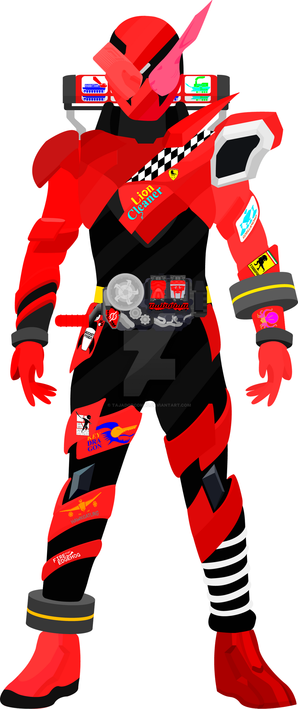 Kamen Rider Build RabbitF1 by TajadorCombo on DeviantArt