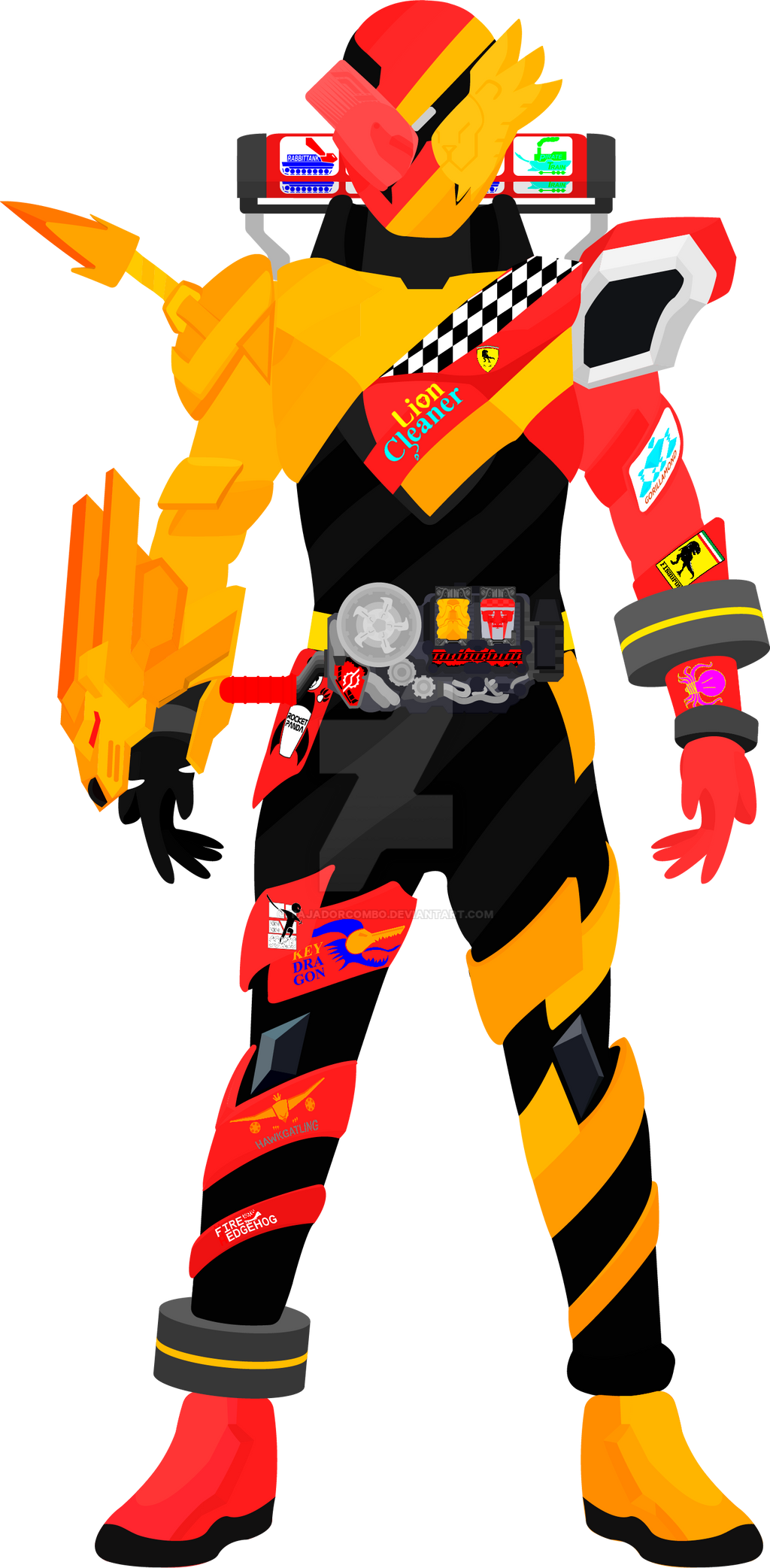 Comon Rider Build Kamen Rider Build LionF1 by TajadorCombo on DeviantArt