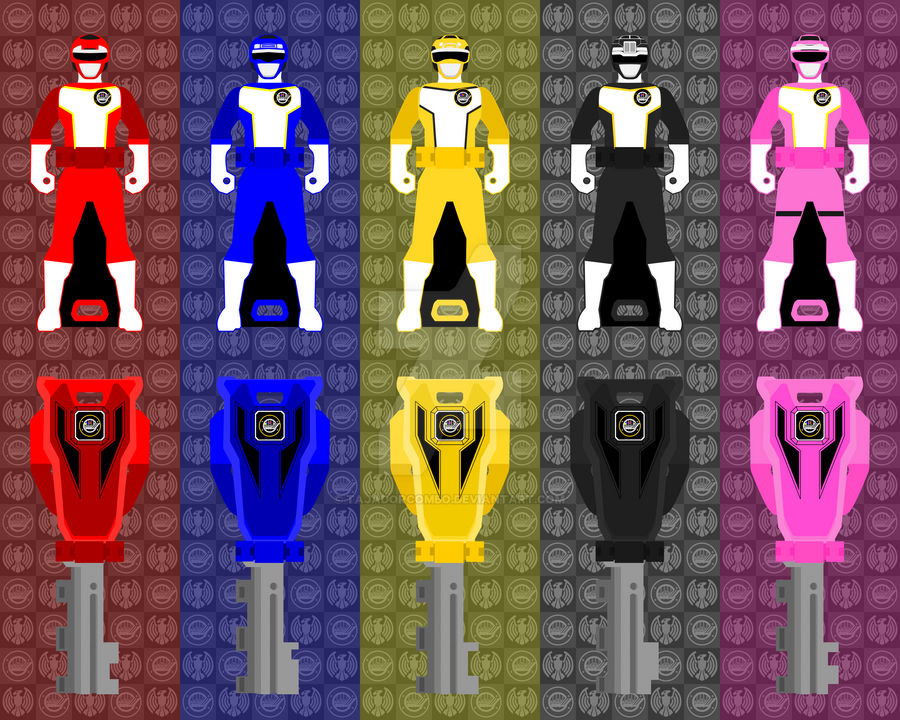 13 - Turboranger Ranger Keys by TajadorCombo on DeviantArt