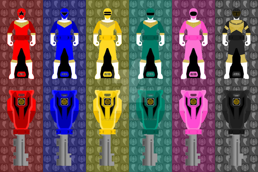 Translucent Ranger Keys 03 - Zeo Ranger Keys by TajadorCombo on DeviantArt
