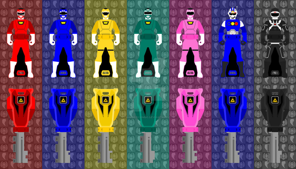 04 - Turbo Ranger Keys by TajadorCombo on DeviantArt