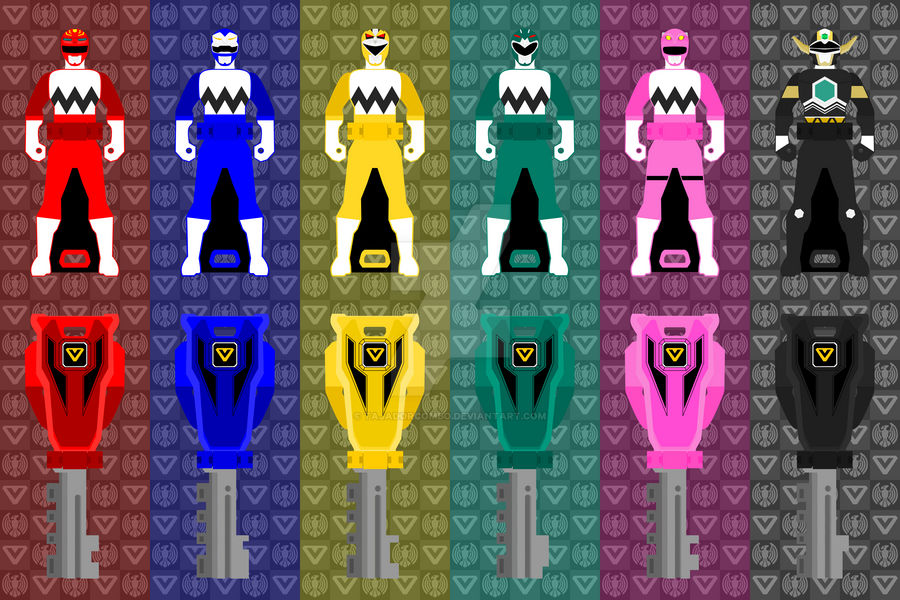 22 - Gingaman Ranger Keys by TajadorCombo on DeviantArt